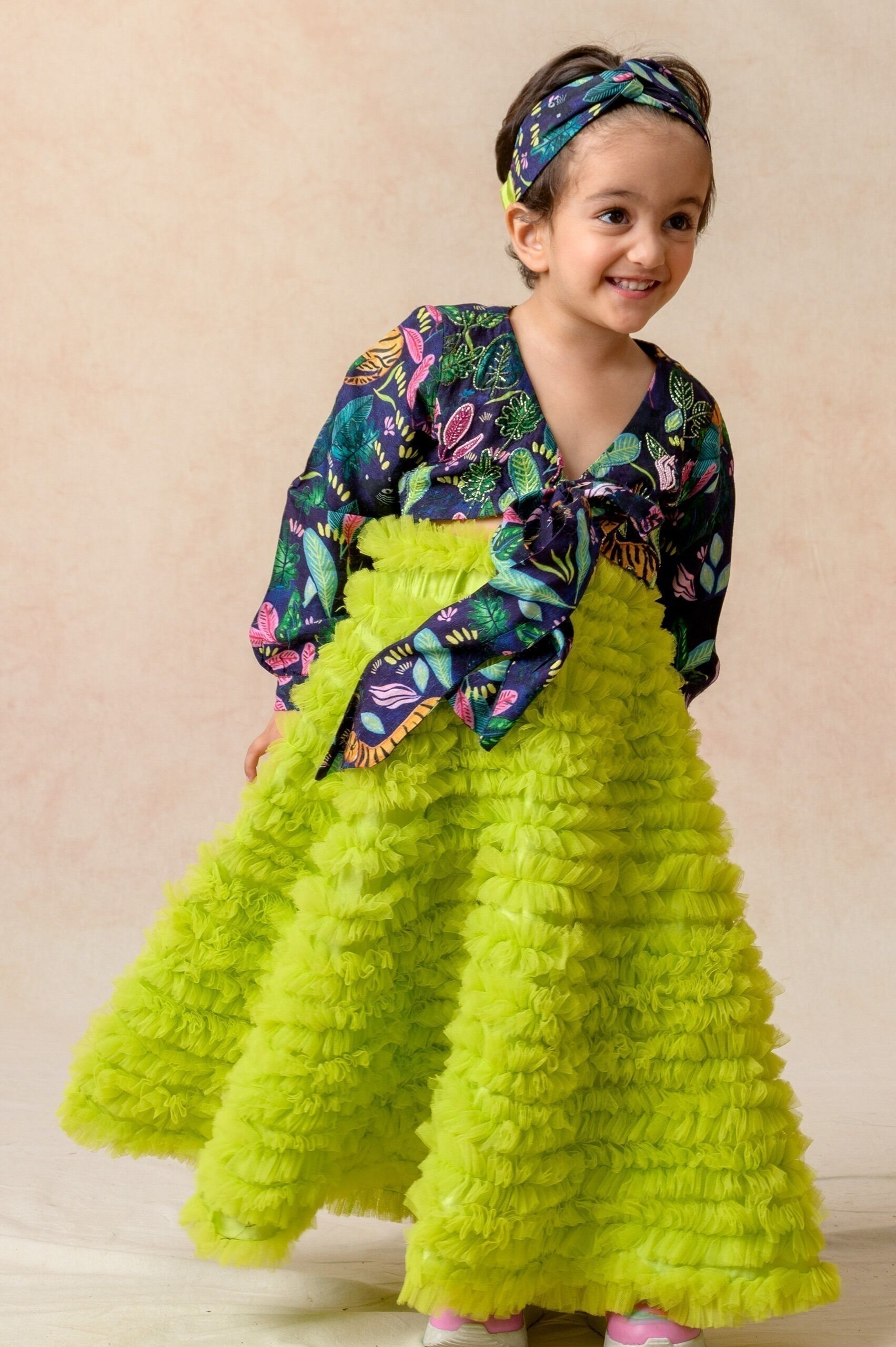 Hand Embroidered twinning set for Mom + Daughter - Image 12