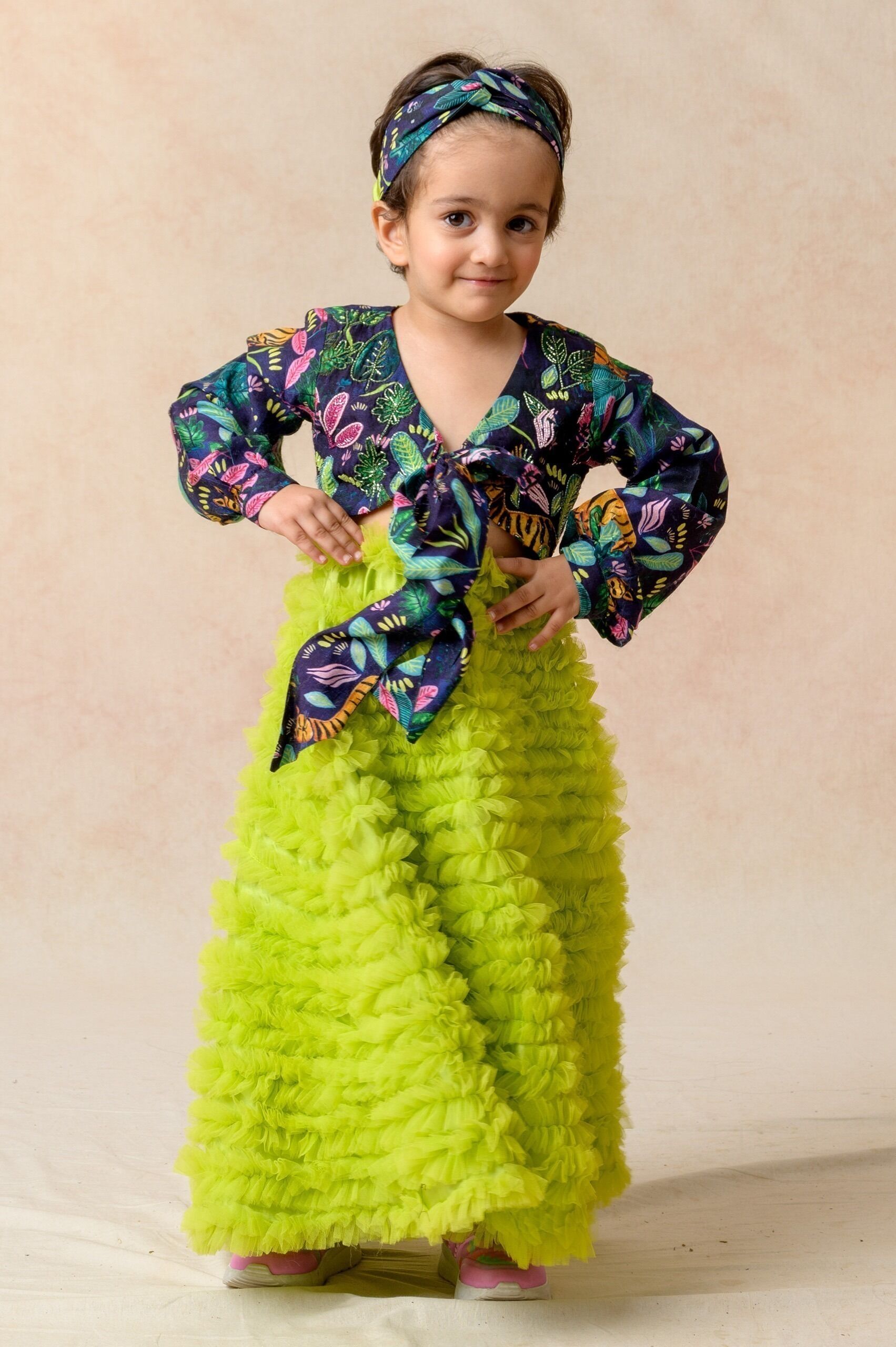 Hand Embroidered twinning set for Mom + Daughter - Image 14