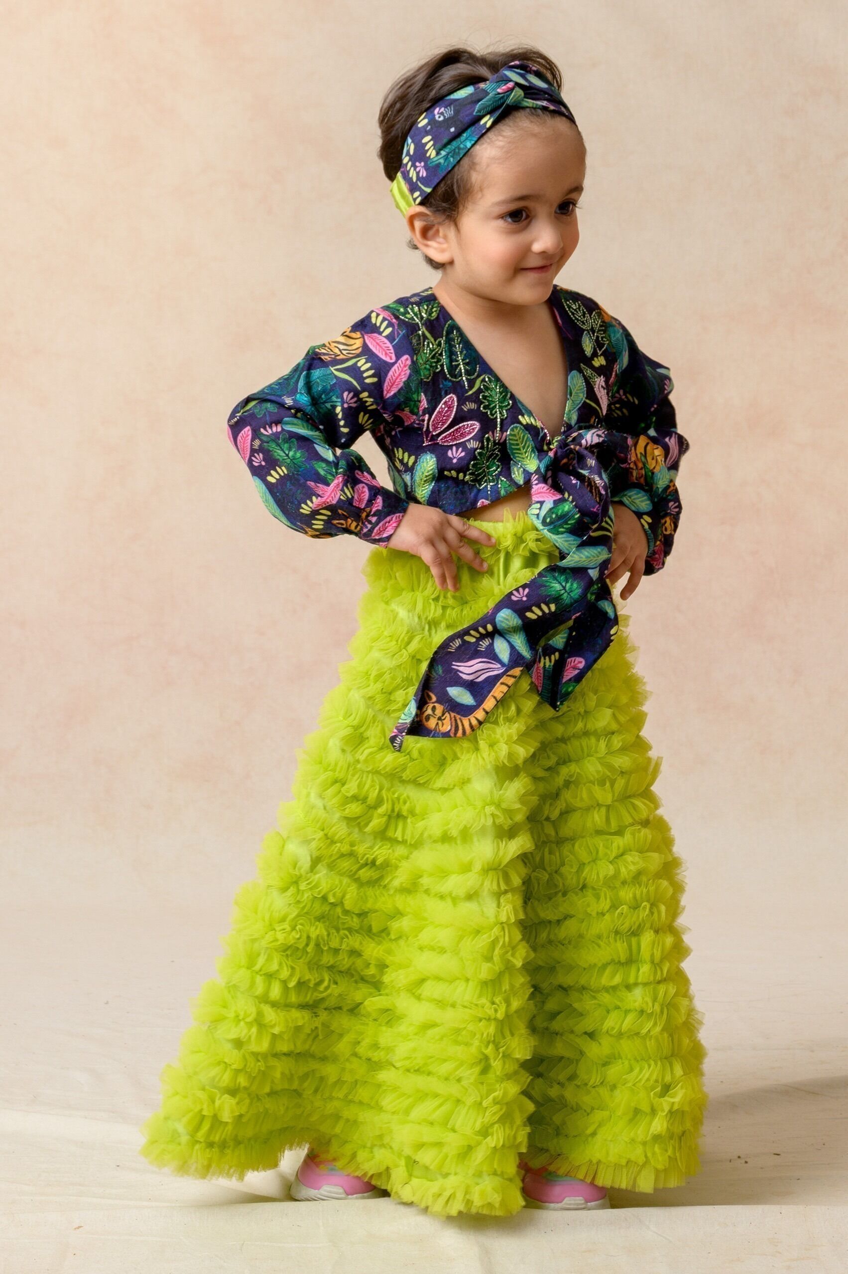 Hand Embroidered twinning set for Mom + Daughter - Image 15