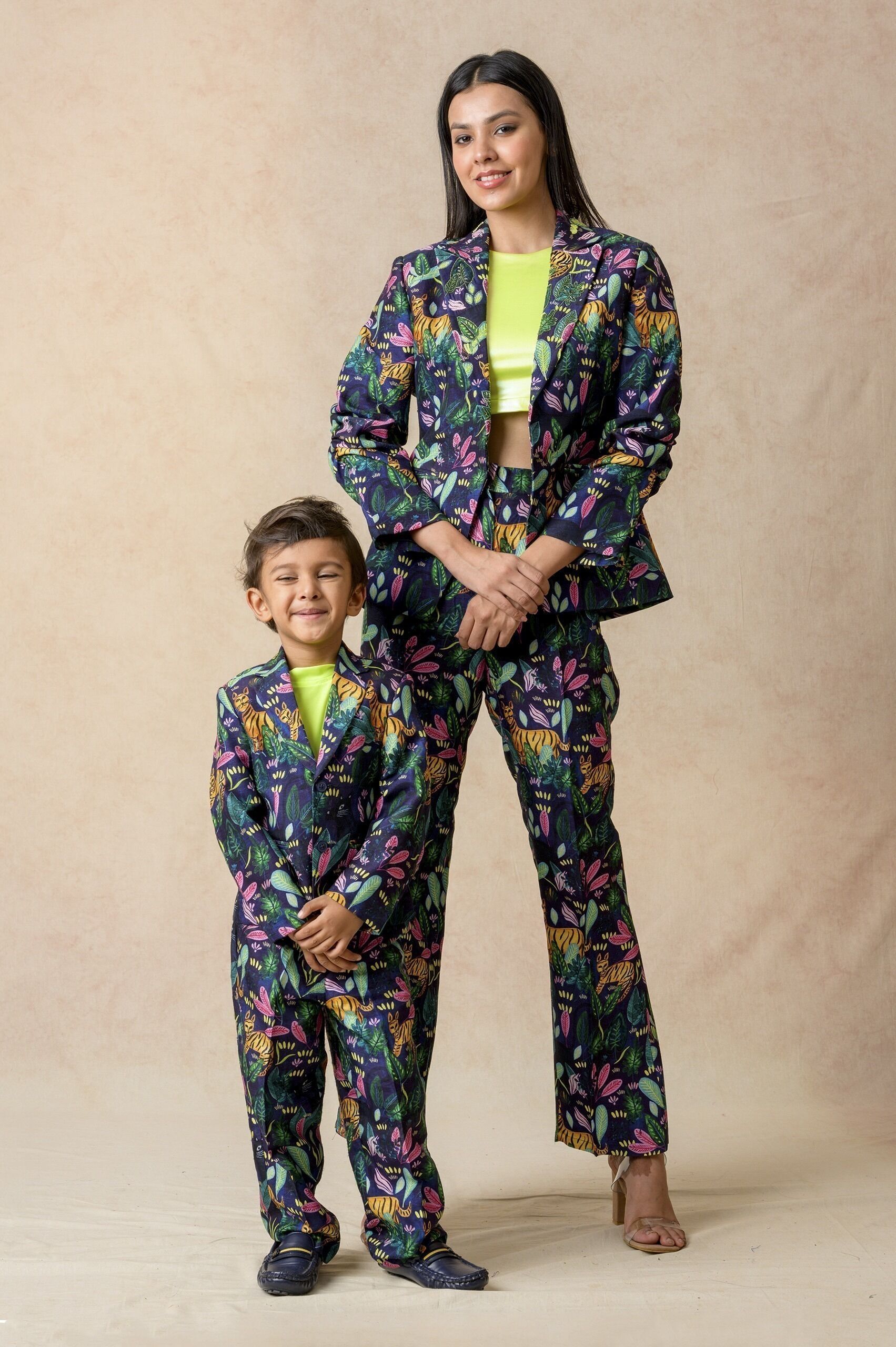 Hand Embroidered twinning set for Mom + Daughter - Image 20