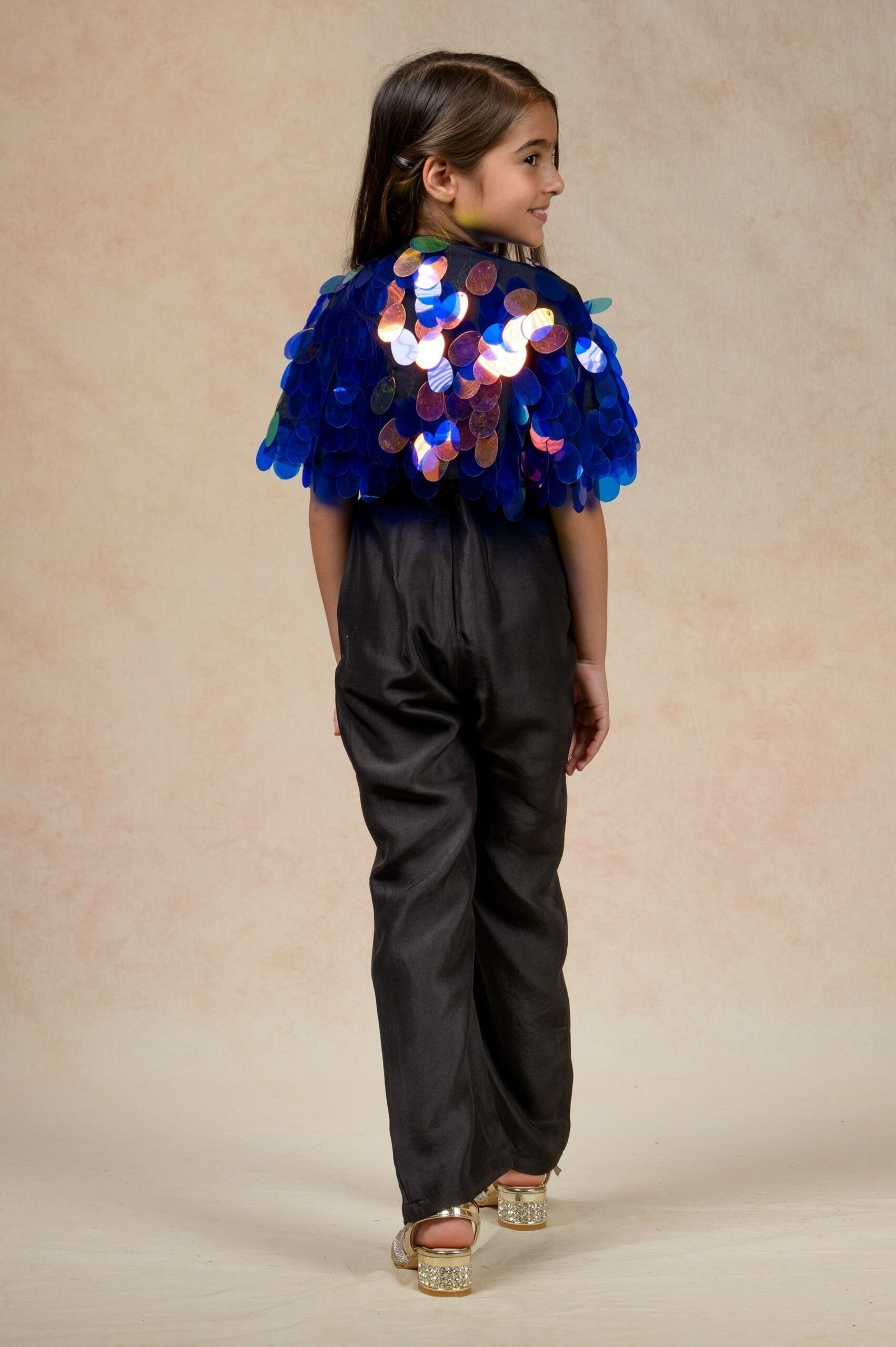 Embellished Reflective Cape - Image 6