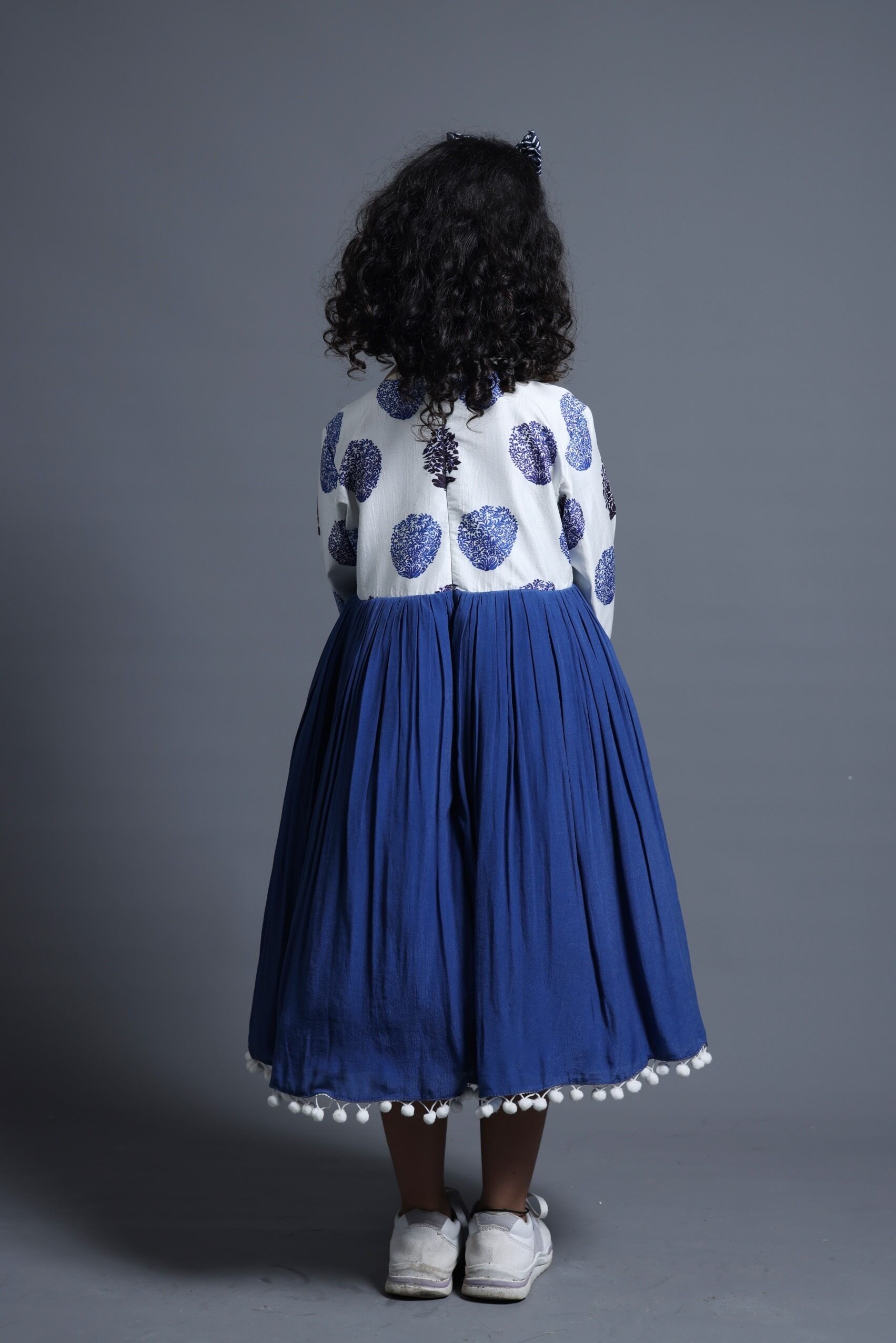 Pure Silk Fit & Flare Frock - Image 2