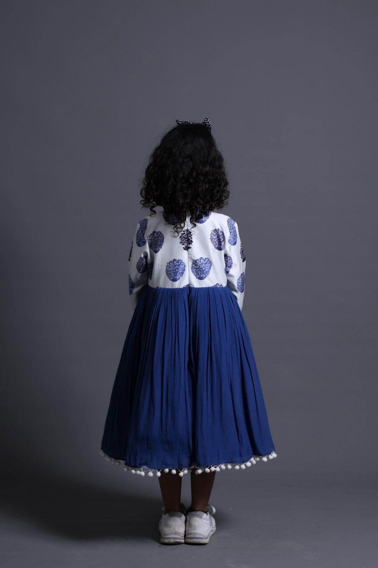 Pure Silk Fit & Flare Frock - Image 4