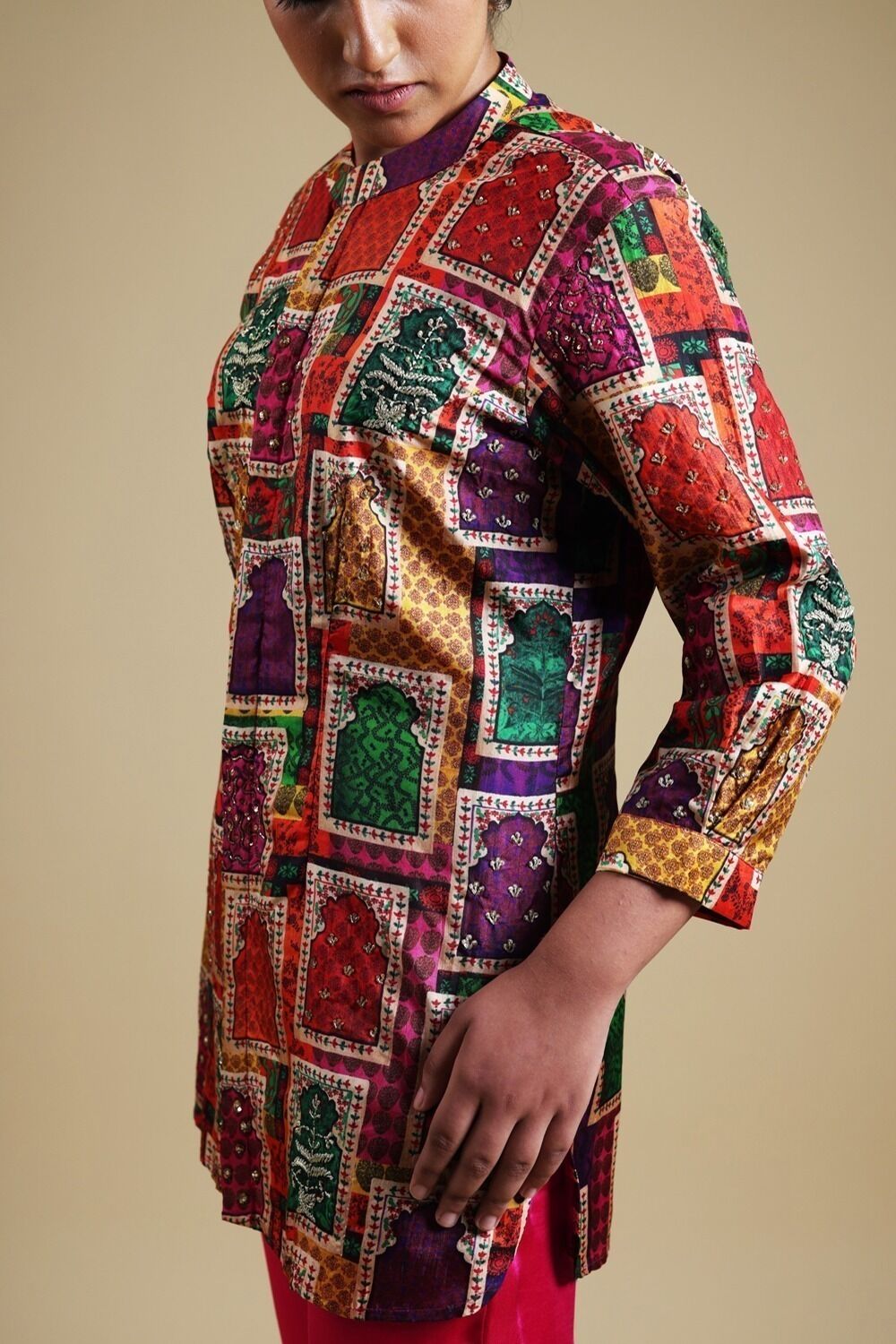 Hand-Embroidered Co-ord Set - Image 4