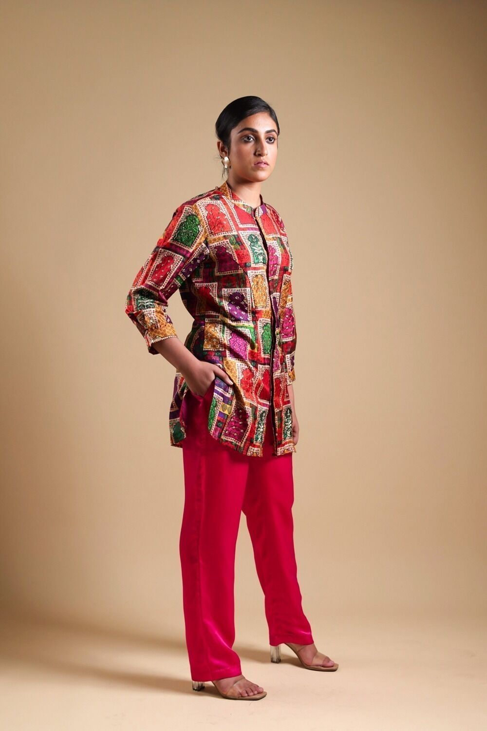 Hand-Embroidered Co-ord Set - Image 7